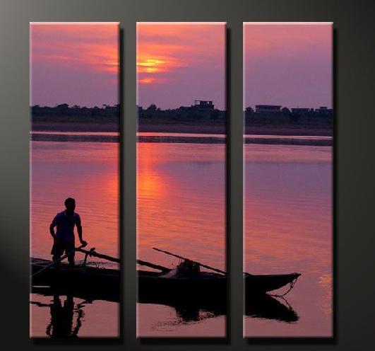 Dafen Oil Painting on canvas seascape painting -set644